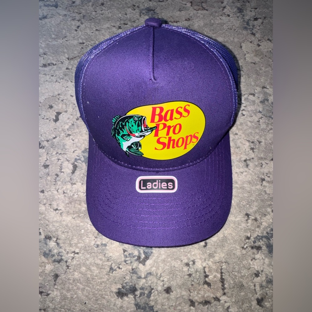 Bass Pro Shops Purple Ladies Mesh Trucker Cap